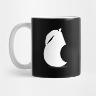 a white pear Mug